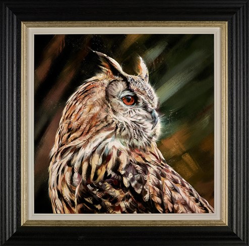 The Scholar by Debbie Boon - Framed Limited Edition on Canvas