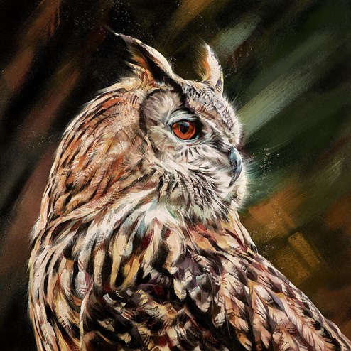 The Scholar by Debbie Boon - Limited Edition on Canvas